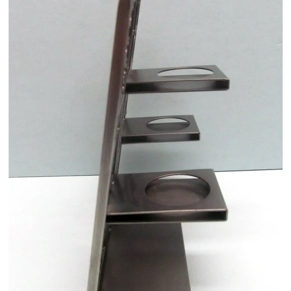 PARTYLITE BUTTERFLY Metal Easel & Etched Glass Tea Light Candleholder + LED - Picture 4 of 9